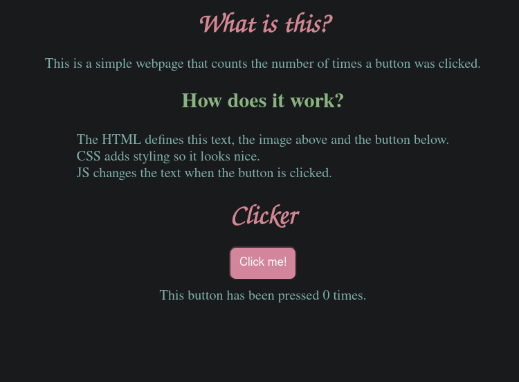 webpage css