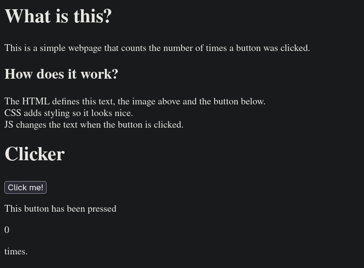 webpage html