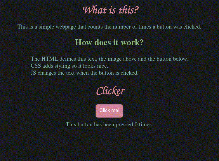 webpage js